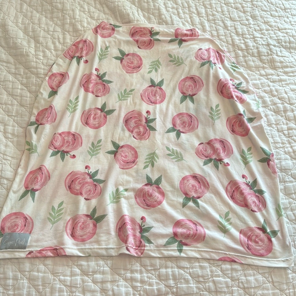 Copper and pearl nursing cover/multi use cover